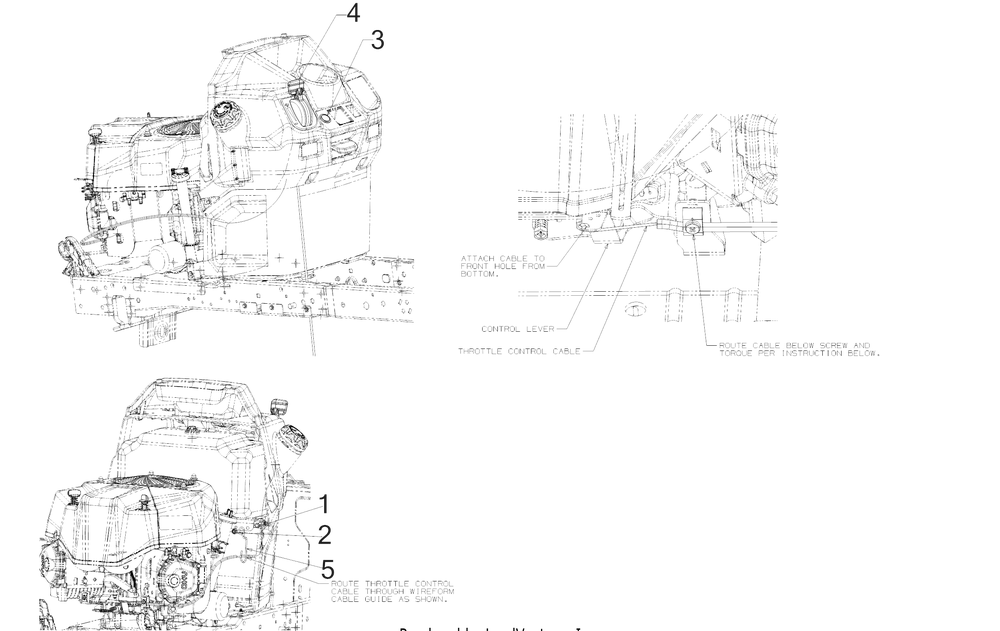 Cable Accessories Diagram and Parts List for XT2-LX46EFI (13AZA1CN010)(2020) Cub Cadet Lawn Tractor
